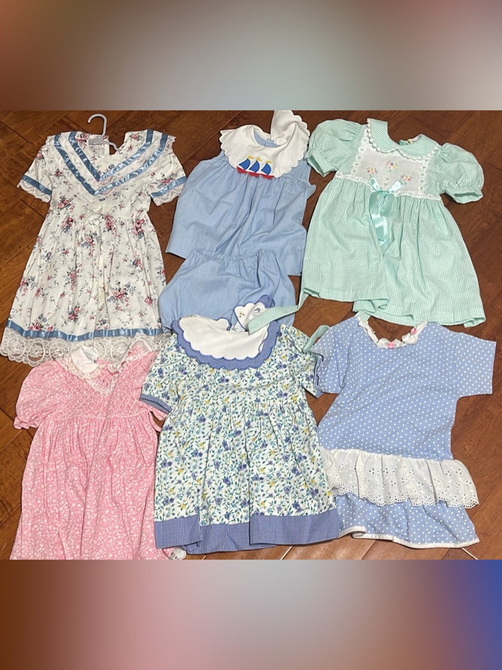 Vintage girl dresses 4T